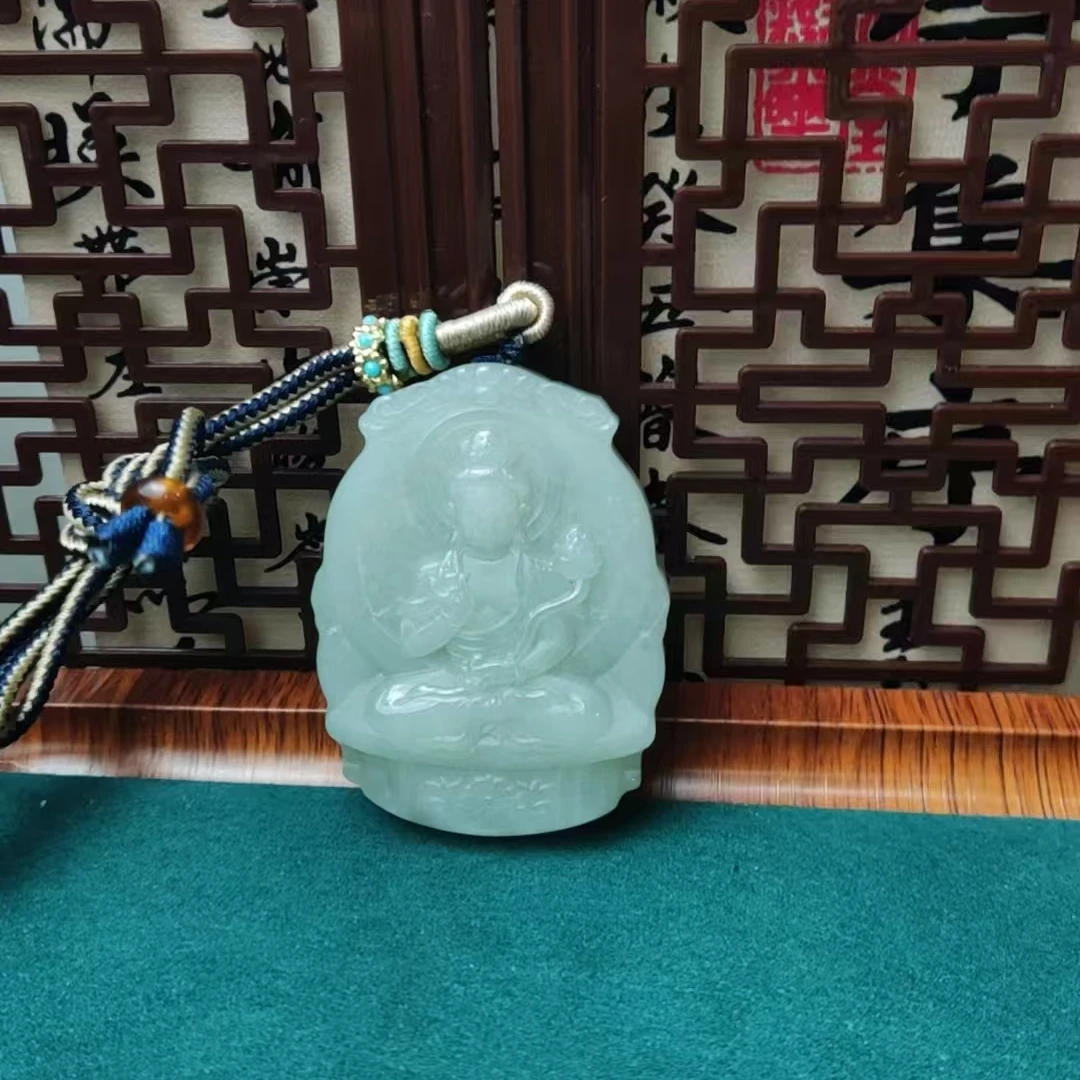 和田玉大势至吊坠（马）0637