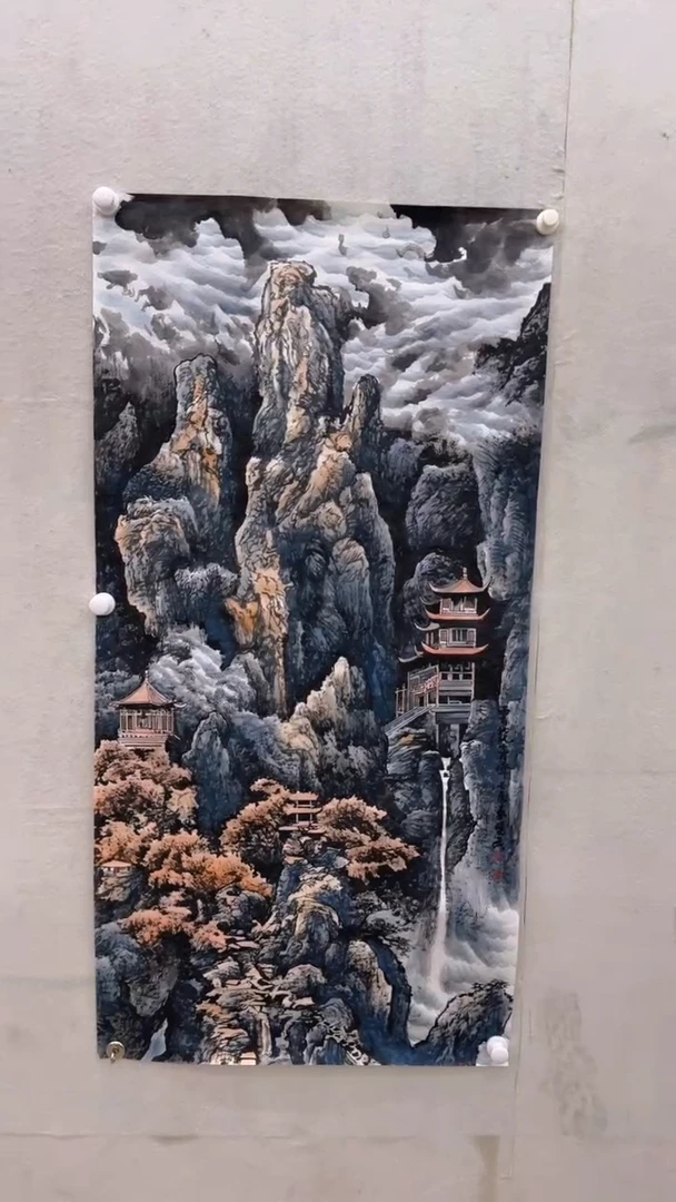 【闪购商品】国画 毕晓民手绘国画