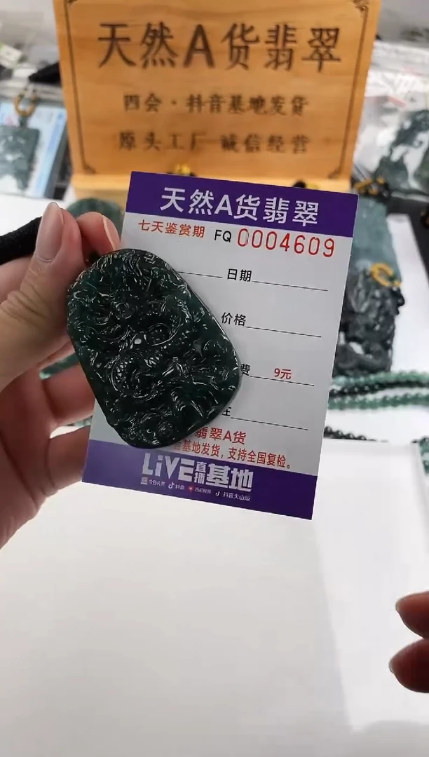 颈饰未镶嵌翡翠 多样性随机一件发货 龙腾四海68