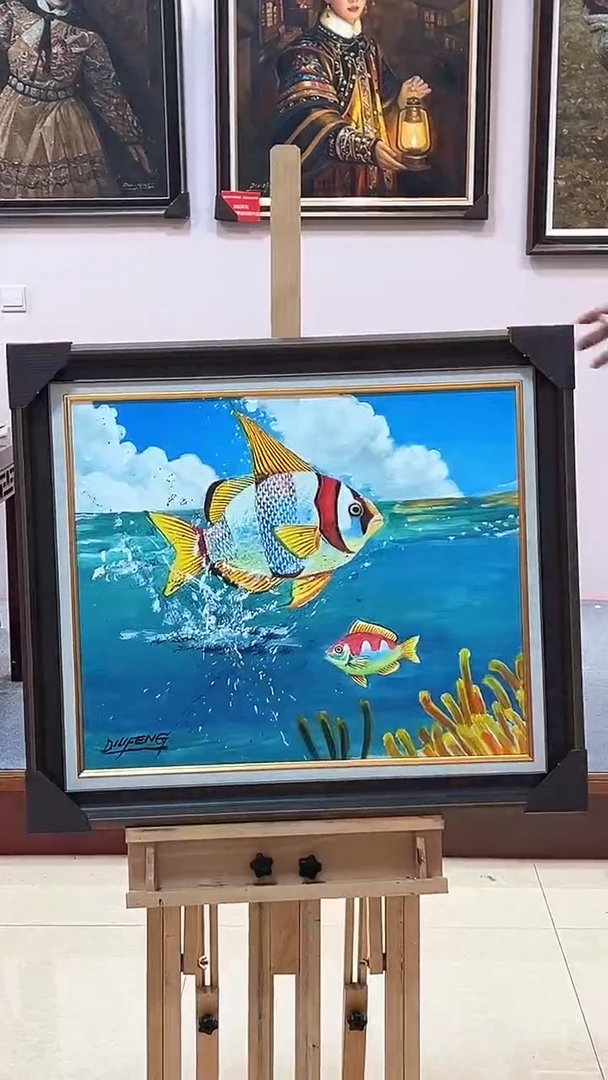 油画邸立丰-50*60-油画作品