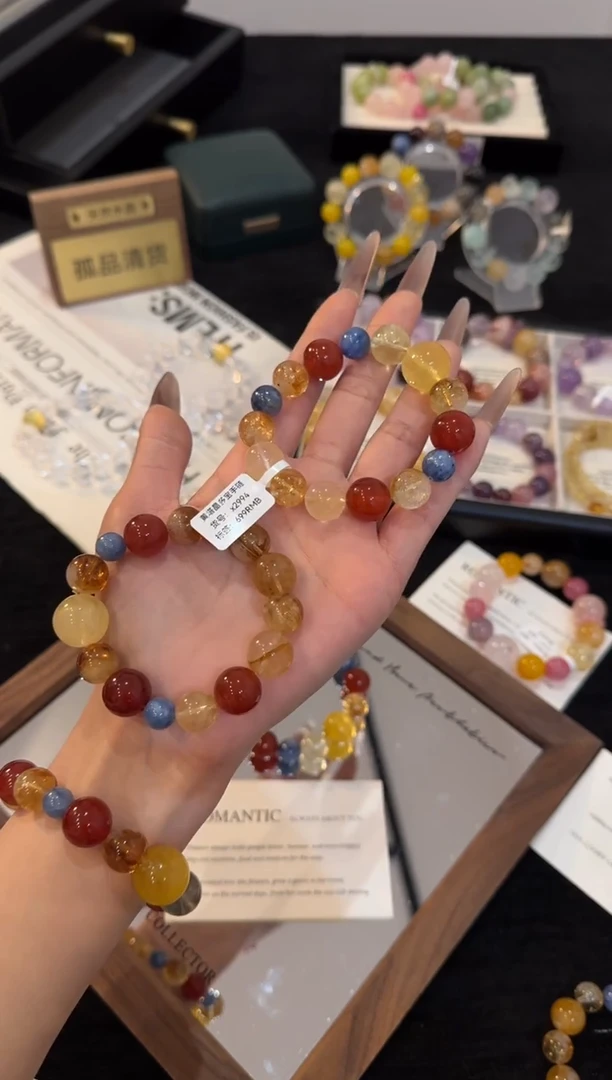 合金手链水晶在逃公主手链x2994