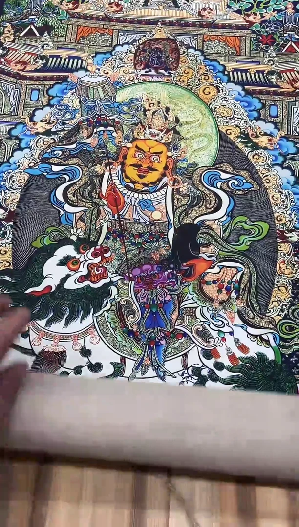 卷轴画精品挂饰 唐卡tk16