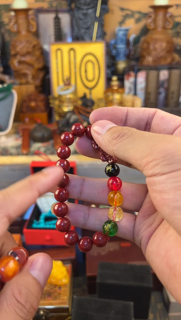 滴血莲花菩提手串所见即所得