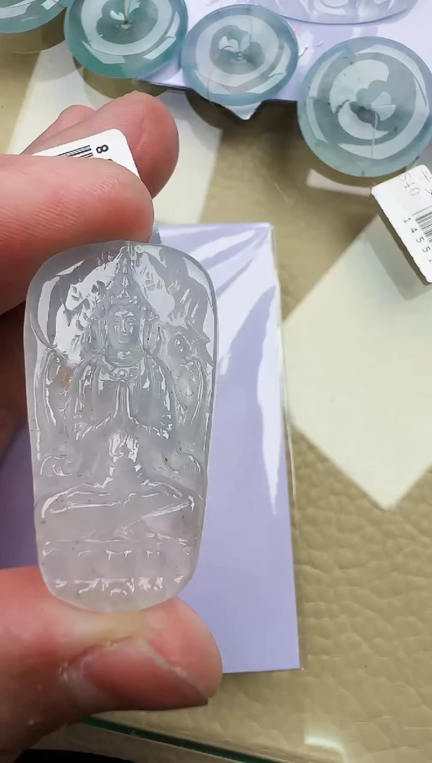 颈饰未镶嵌翡翠缅甸翡翠a货