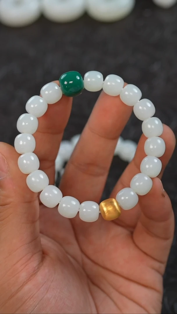 未镶嵌手链和田玉 多样性发一21