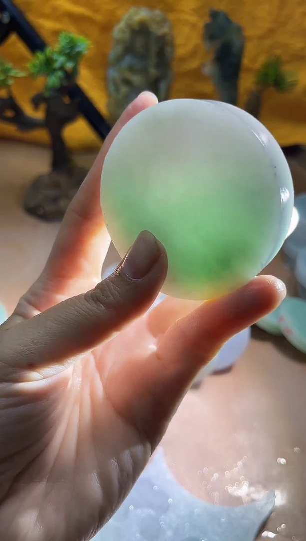 未镶嵌挂件翡翠A货砚曹880