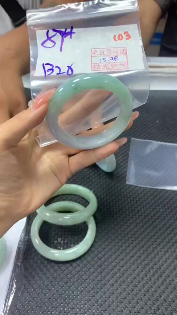 未镶嵌定制翡翠103毛货需精细抛光定制+多样性发1+1320
