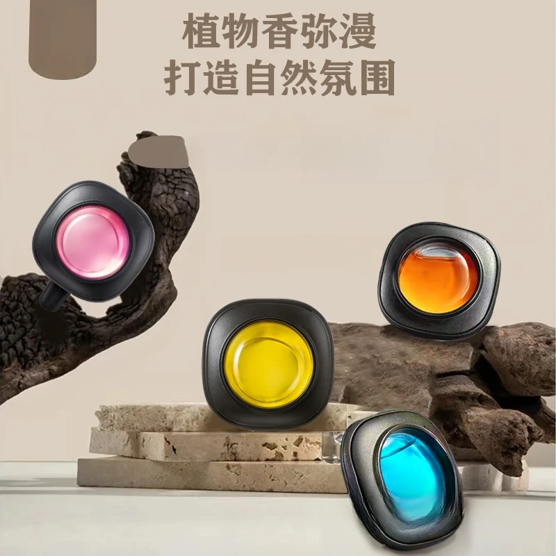 车载出风口夹香薰汽车香氛香膏持久留香除味香水清新净味除味