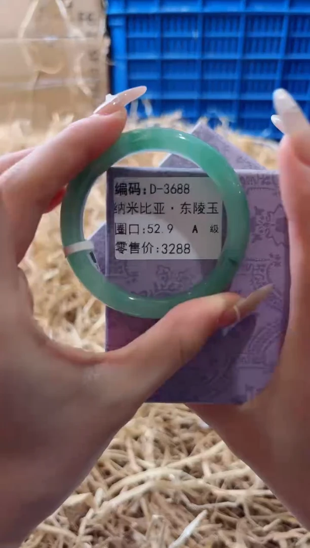 未镶嵌手镯石英质玉D-3688