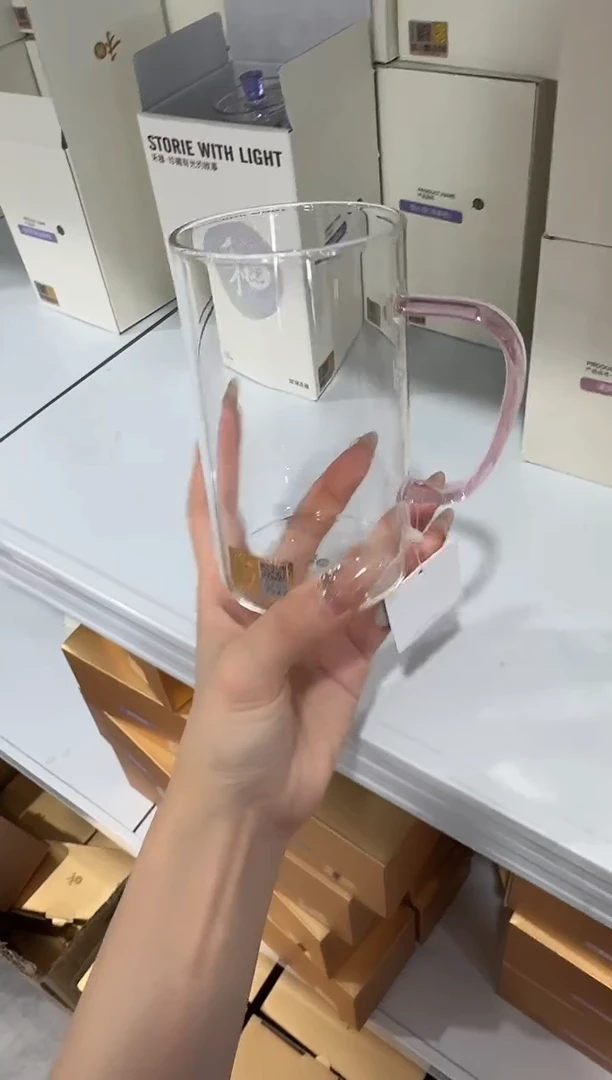 @@禾器晶彩清简杯浅粉色