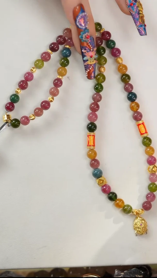 【闪购商品】碧玺项链未镶嵌E1666X 大黑天碧玺项链