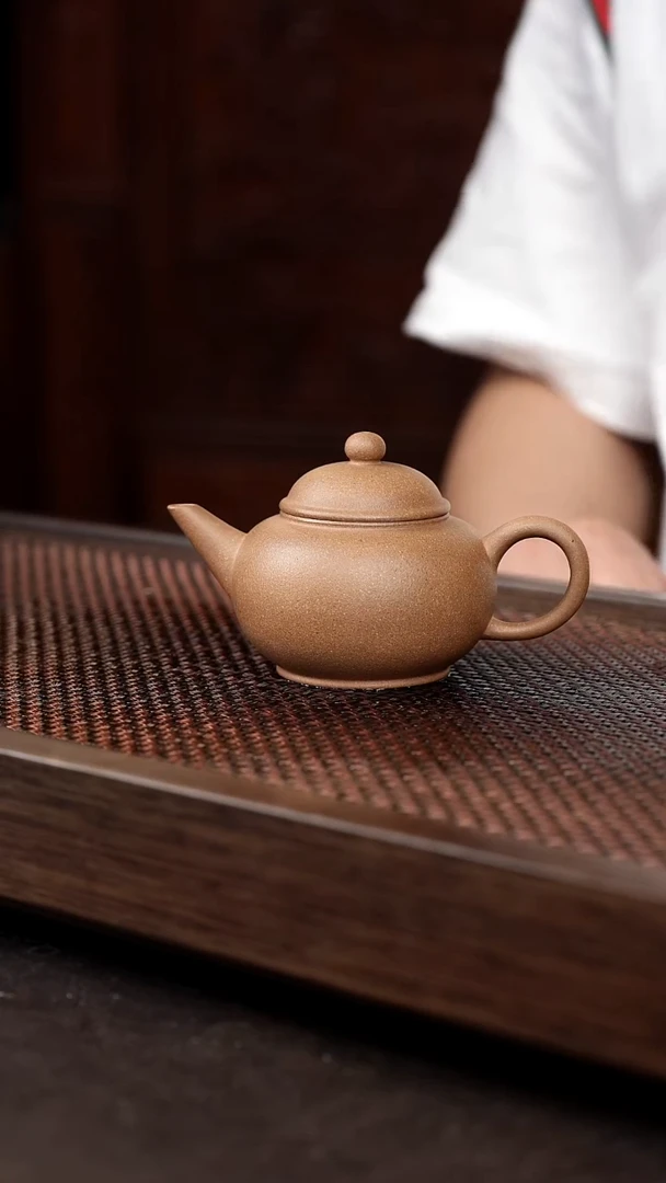 茶壶紫砂芝麻绿水平