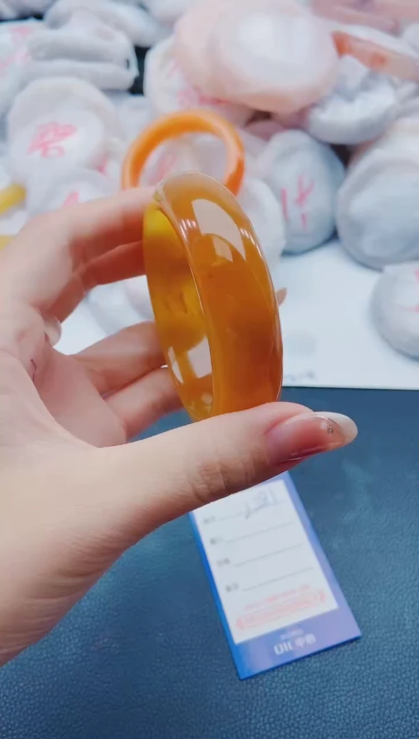 未镶嵌手镯石英质玉L281-57-58