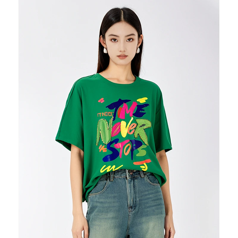 春夏新款洋气时尚上衣 赫6056A