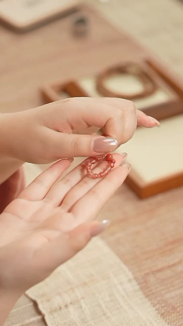 南红玛瑙未镶嵌戒指清仓福利！飘花南红玛瑙 18k配饰戒指