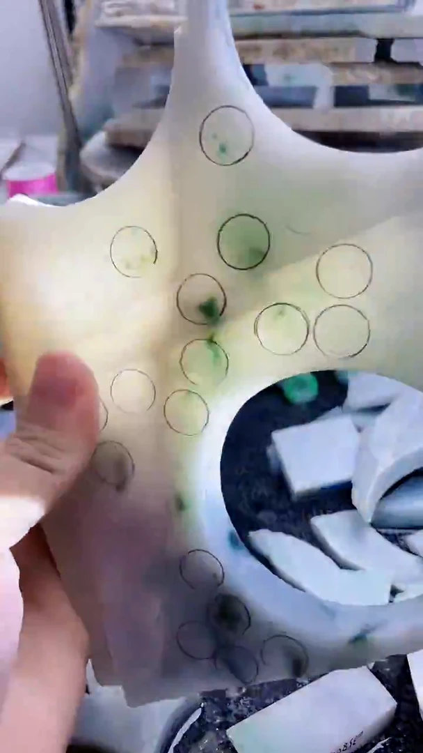 裸石翡翠天然A货翡翠板料