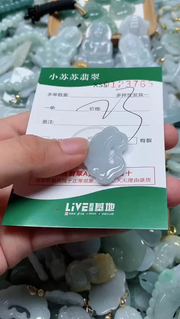 【闪购商品】翡翠颈饰未镶嵌闪购商品0123765