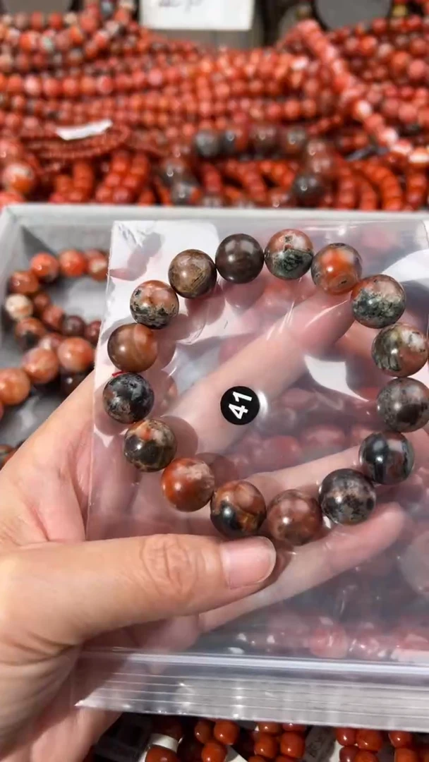 南红玛瑙手串未镶嵌13