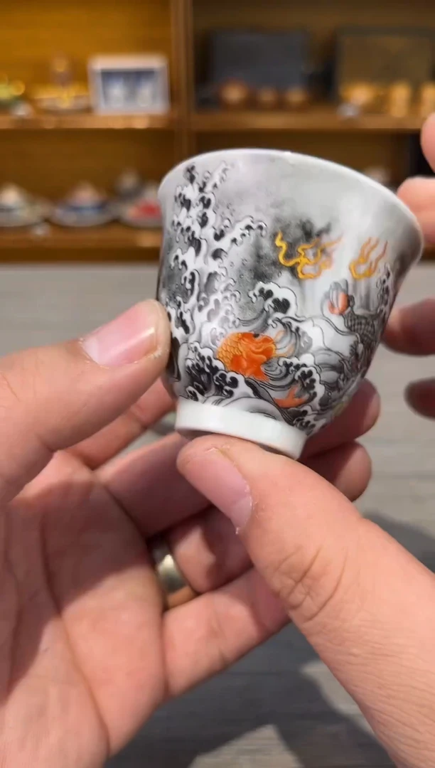 【闪购商品】墨龙小杯子茶具茶具