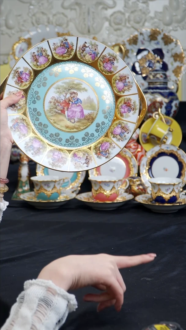 骨瓷婷婷中古器物如图所示64