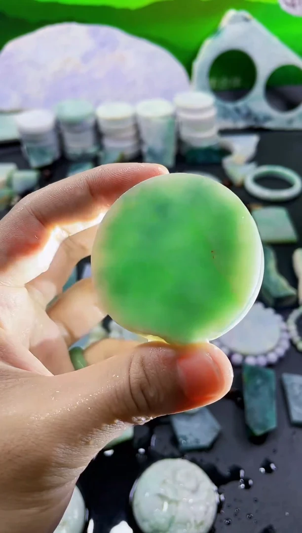 颈饰未镶嵌翡翠新店开业大优惠123