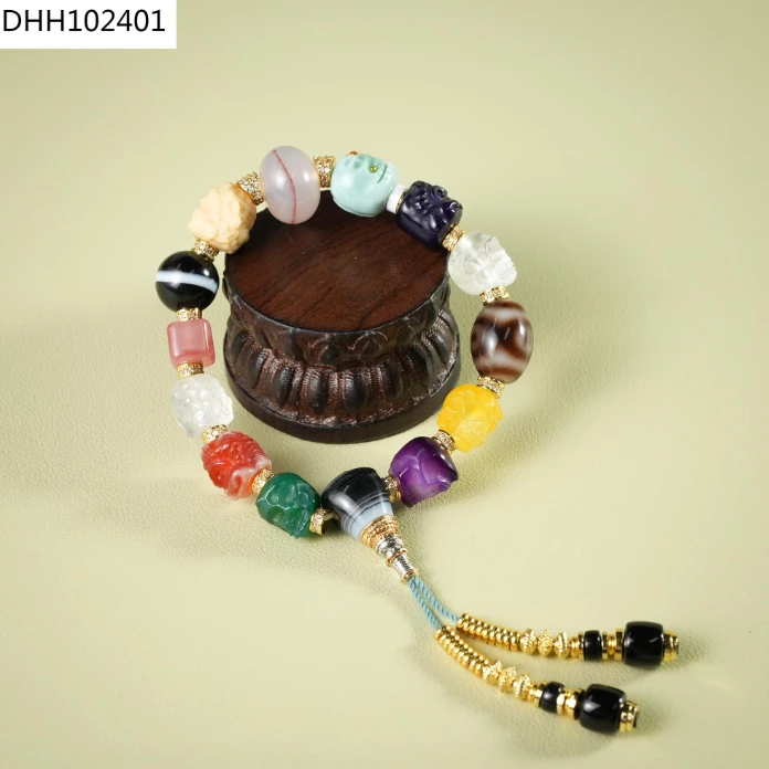 【老掌柜】多宝玛瑙手串 DHH102401