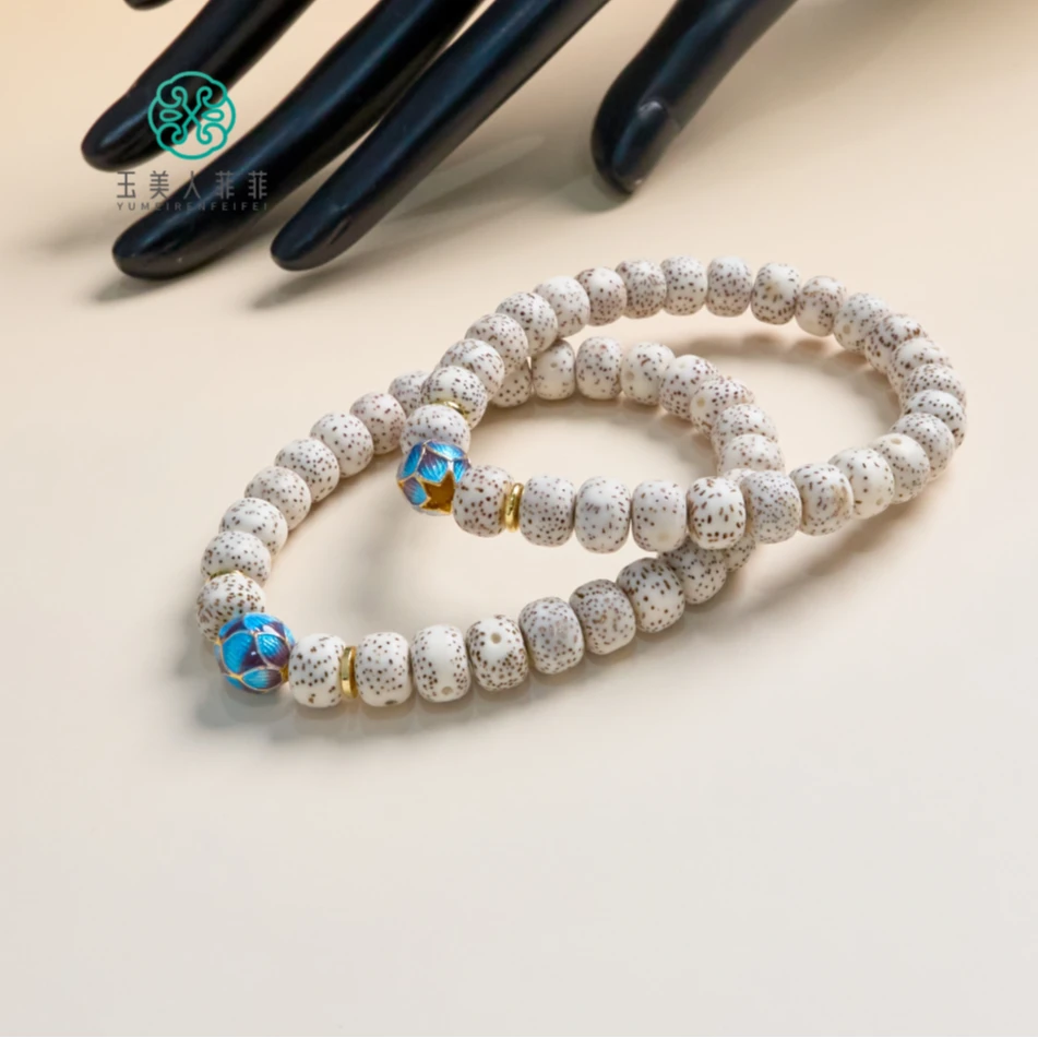 石惑珠宝~菩提老型珠约8*6mm手串~多样性发一