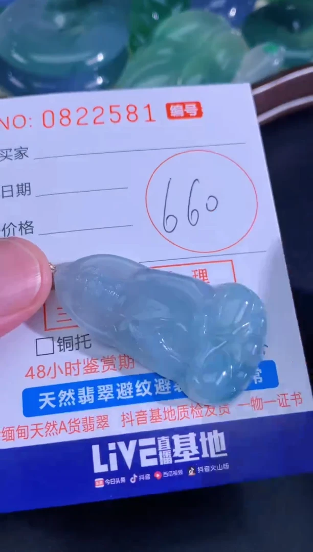颈饰未镶嵌翡翠天然A货翡翠