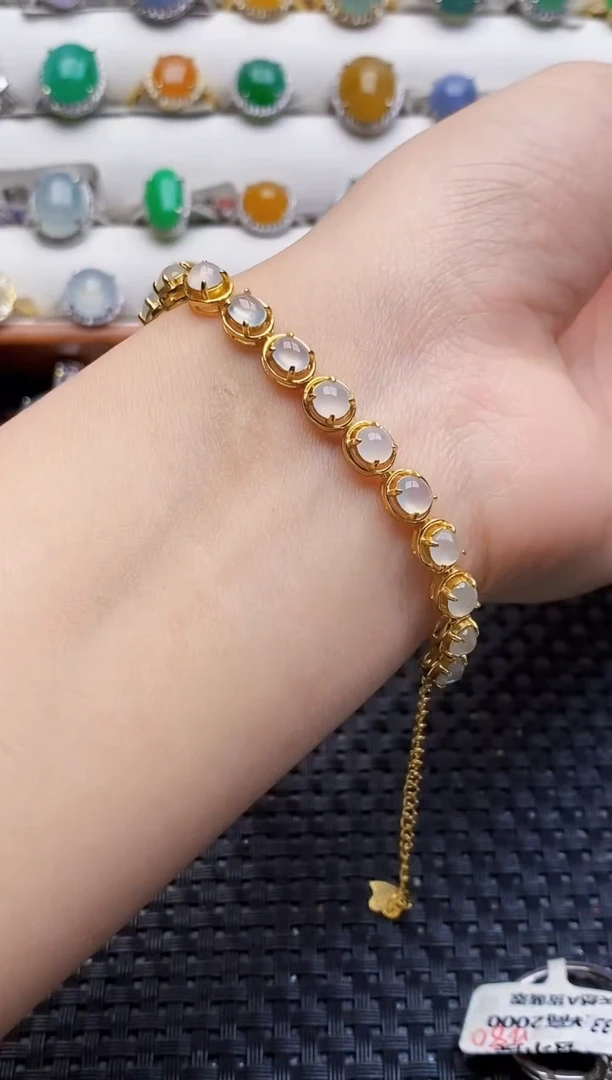 银S925镶嵌戒指翡翠2841