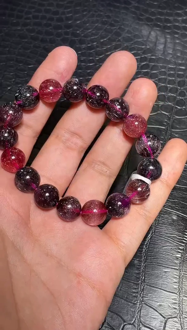 未镶嵌手链水晶一***喵超七单圈A11（多样性发其一）