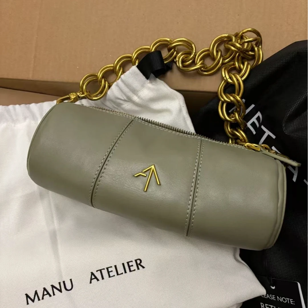 95新   土耳其墨绿色皮 箭头包  1449 4838