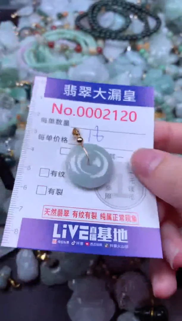 吊坠(不含链)未镶嵌翡翠2120