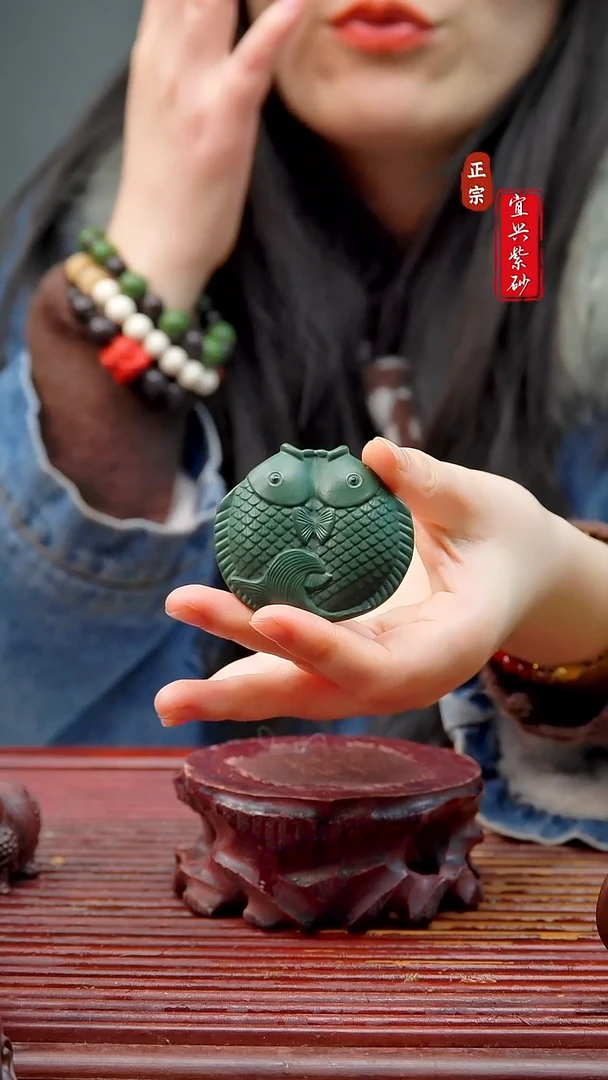 紫砂茶宠宜兴子紫砂摆件