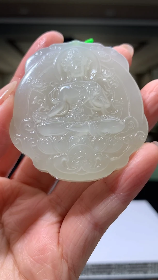 颈饰未镶嵌和田玉111431多样性发一