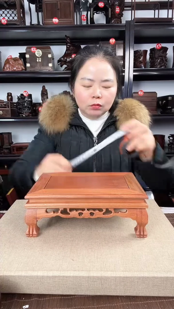 【闪购商品】木103瑕疵老李红木工艺品