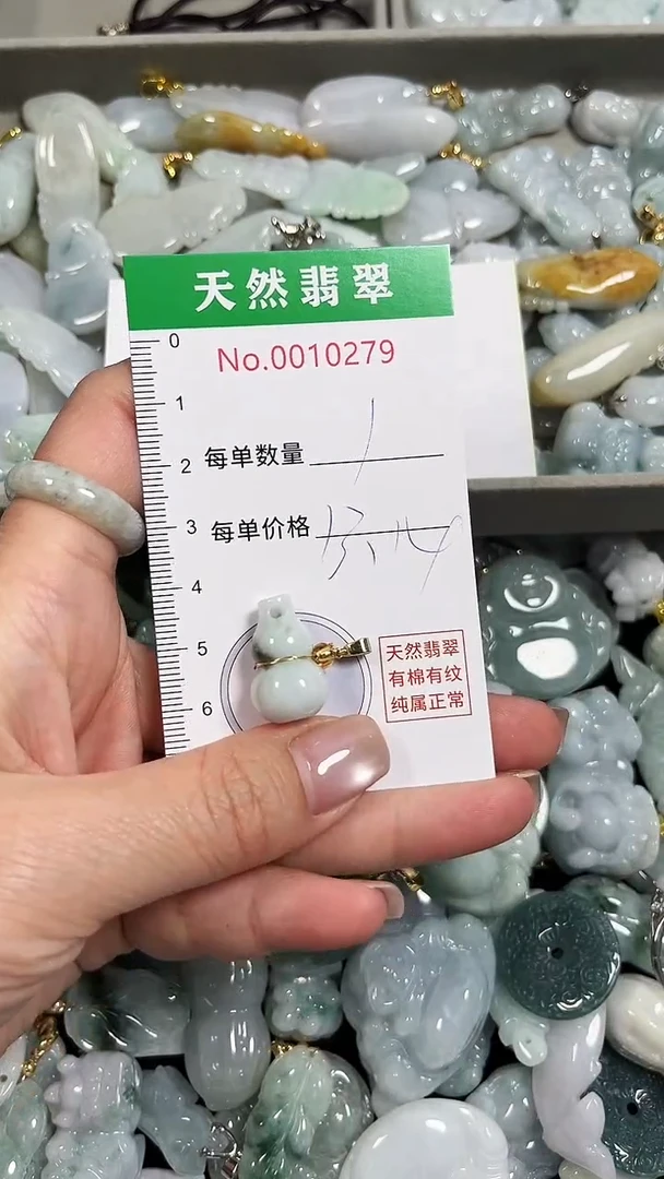 翡翠未镶嵌吊坠(不含链)0279