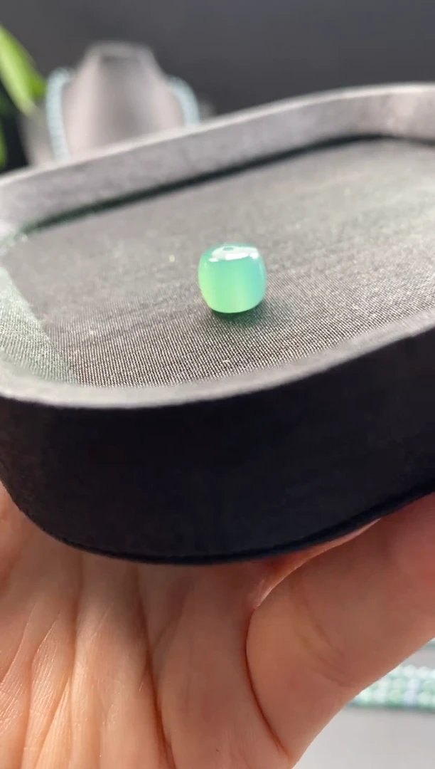 未镶嵌手链翡翠散珠卡10MM老型珠