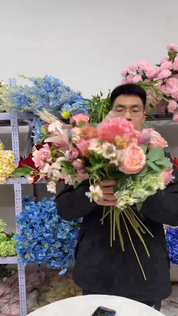 妍韵高端仿真花10