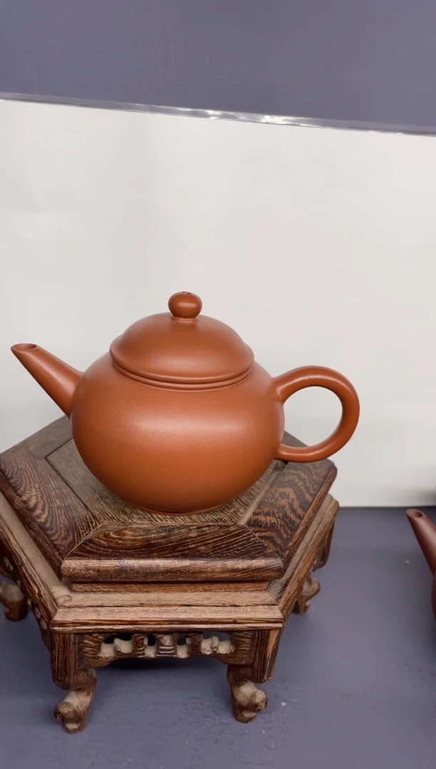 茶壶紫砂红泥 标准水平