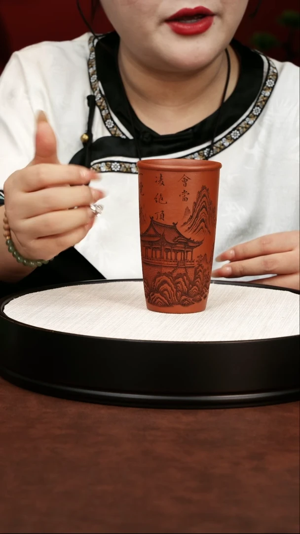 茶壶紫砂宜兴紫砂 可乐杯底槽清300cc 阑阑