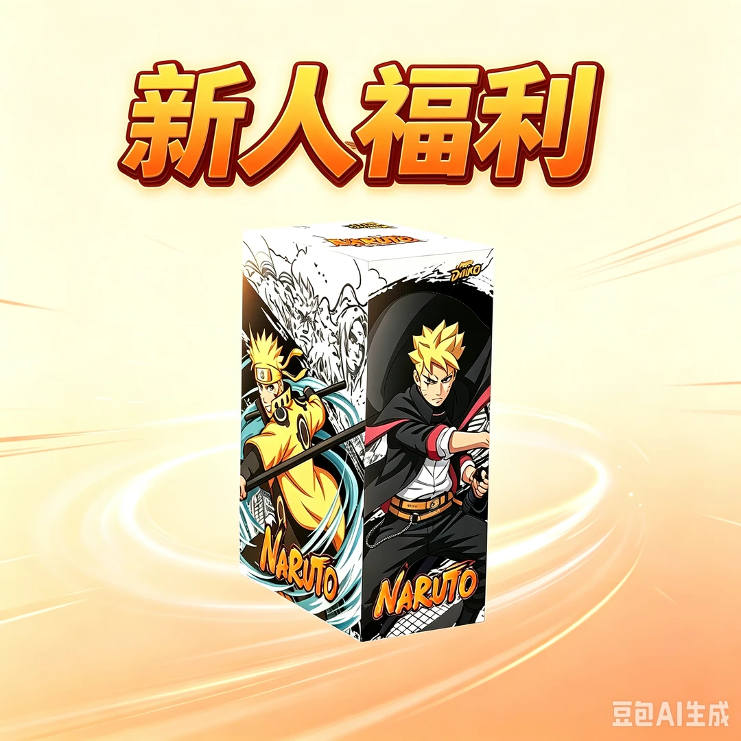 赞赞专属【亏米福利 】麦冬文创火影忍者第一弹收藏卡牌(代拆)