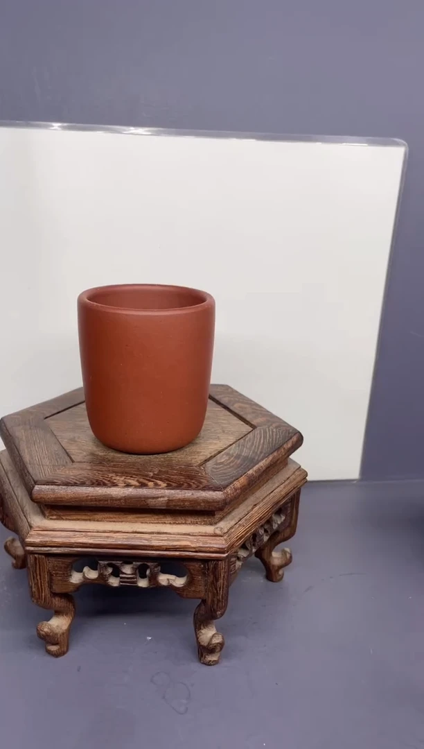 【闪购商品】紫砂茶壶底槽清  直筒杯