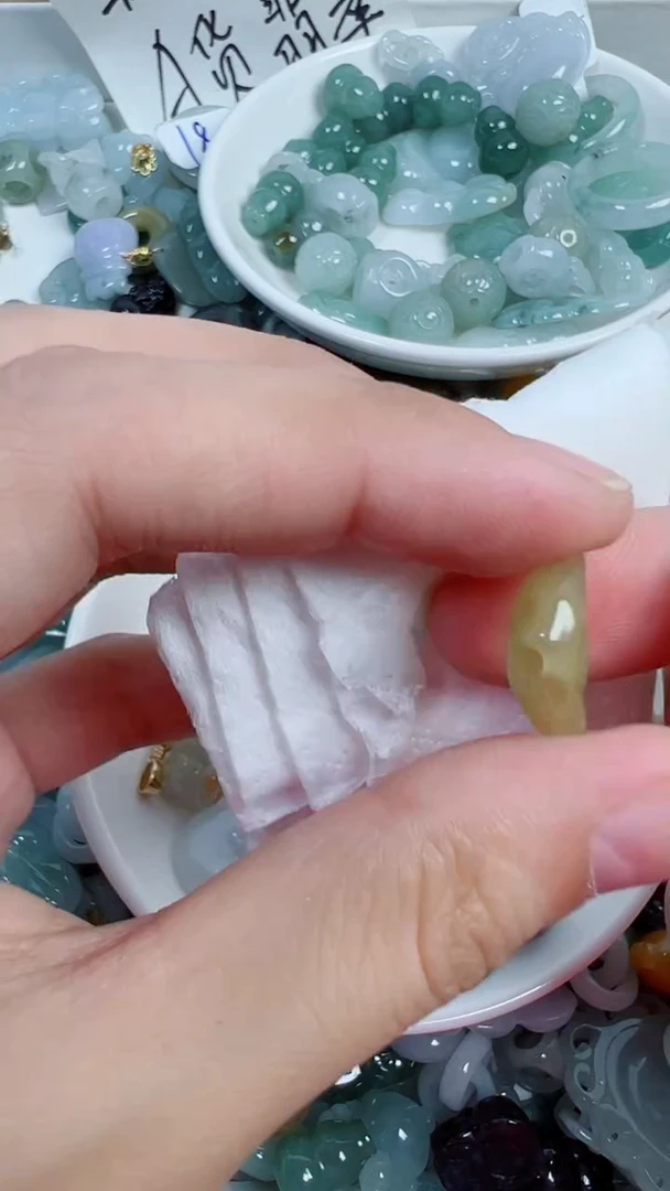 散珠翡翠134号链接,A货翡翠