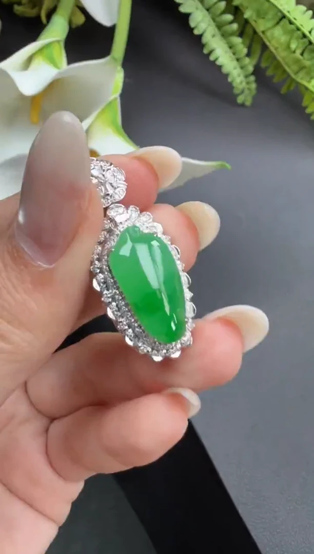 颈饰未镶嵌翡翠翡翠吊坠