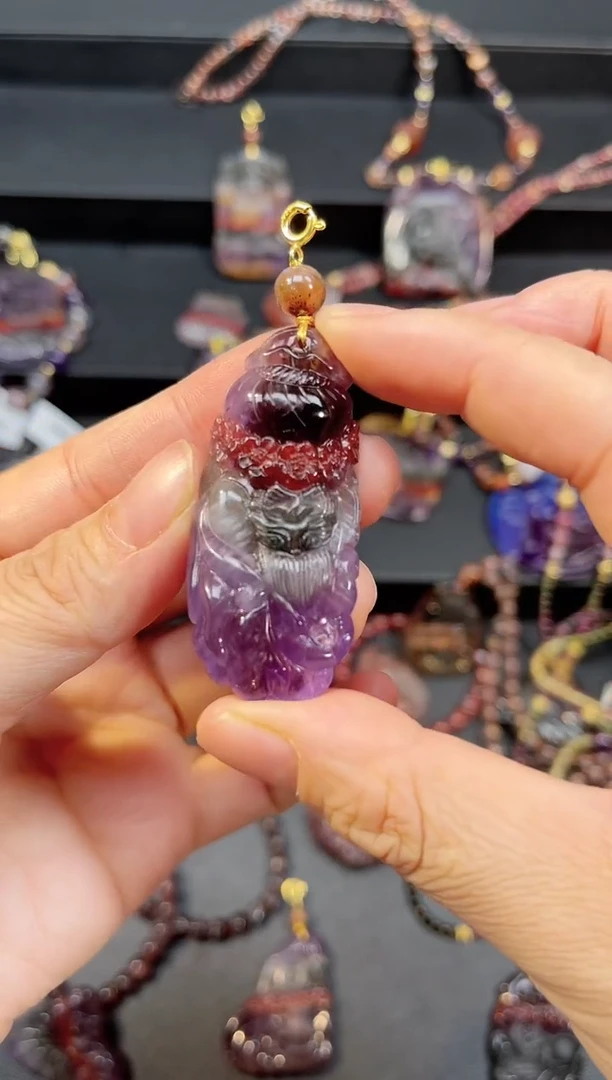 未镶嵌颈饰水晶【百晶灵儿】定制款
