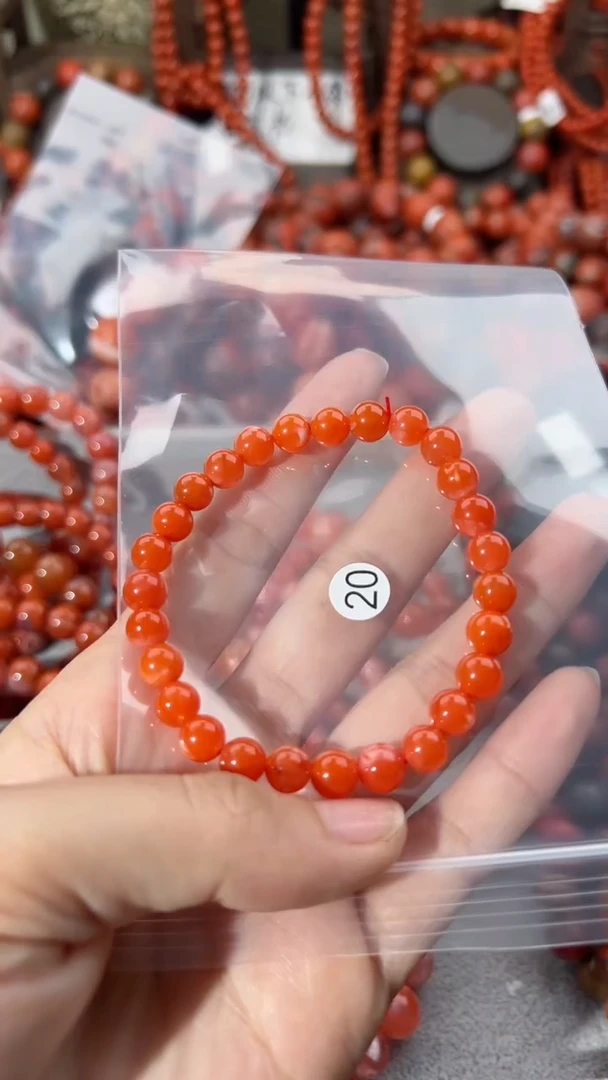 【闪购商品】南红玛瑙未镶嵌手串7