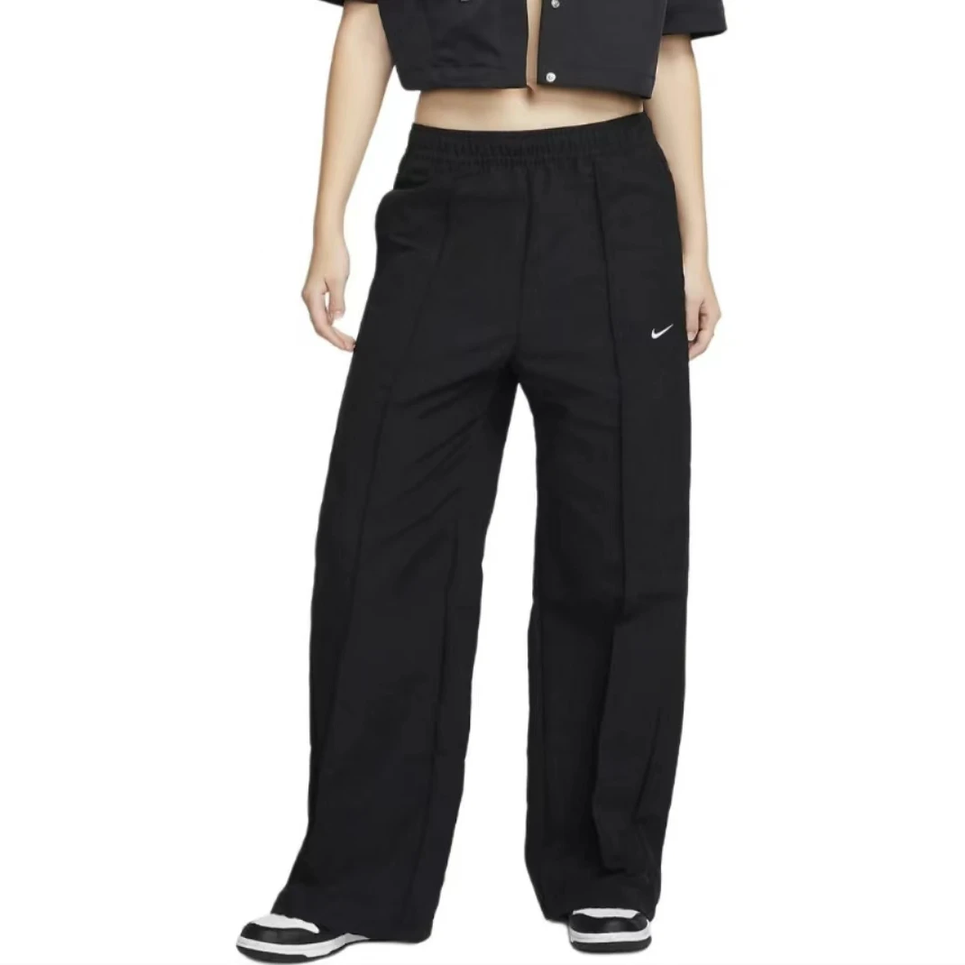 Nike耐克女款运动休闲直筒时尚舒适透气弹力梭织运动裤FQ3589-010