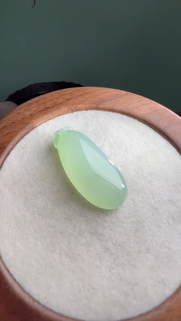 未镶嵌定制翡翠冰晴福瓜