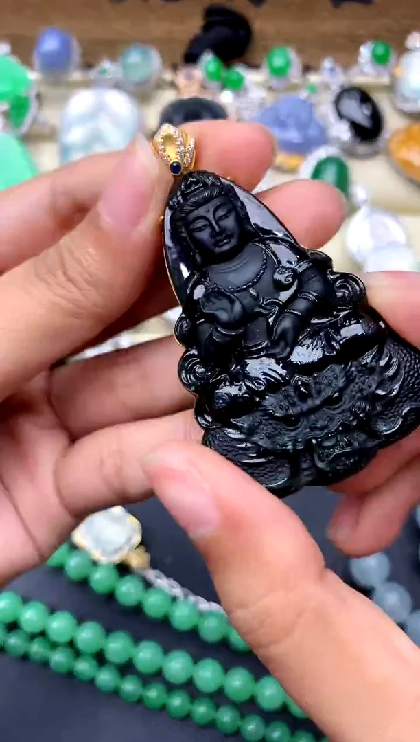 【闪购商品】翡翠颈饰18K金镶嵌532-中国好珍宝