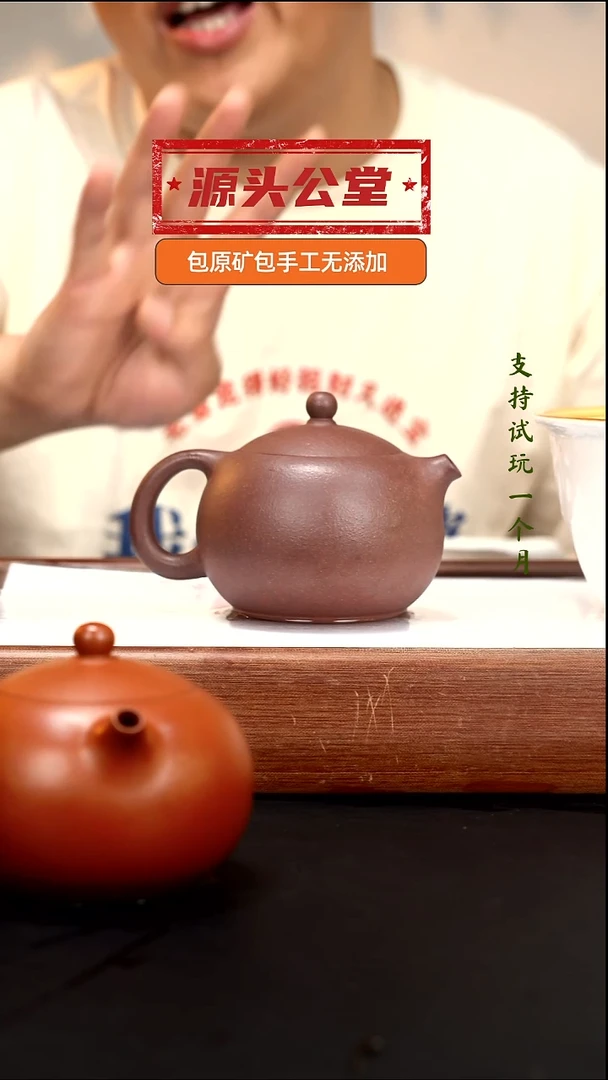 茶壶紫砂XJ粗砂底槽清掌上明珠